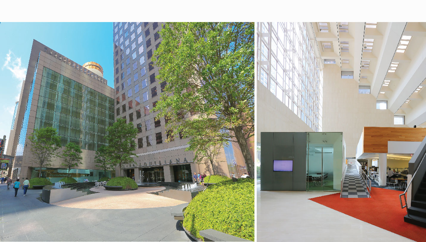Page office at 1100 Louisiana, downtown Houston -