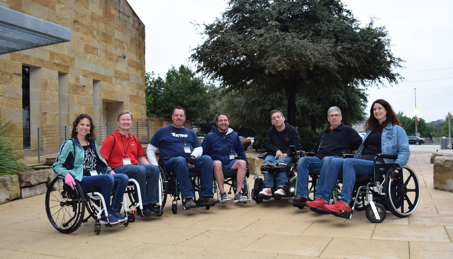 Pagers teamed with Turner Construction to experience Archer's Challenge. -
