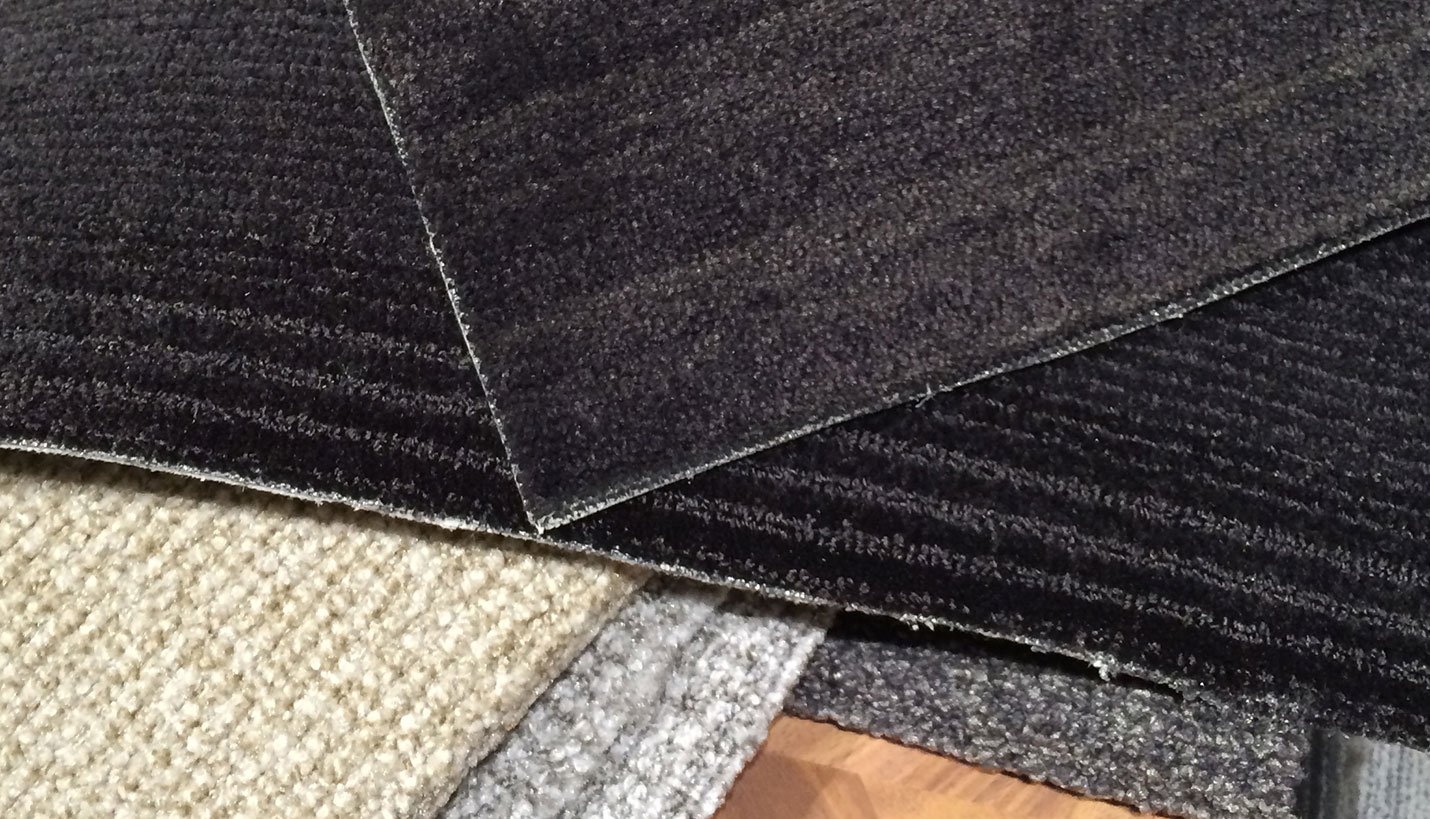 Commercially produced carpets maintain a hand-crafted look and feel. -