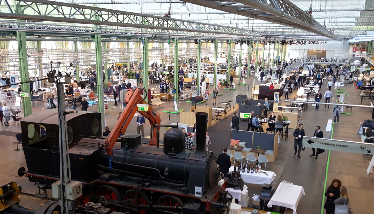 2017 Trends & Traditions Furniture Show in Lokomotivvaerkstedet, Copenhagen, Denmark -