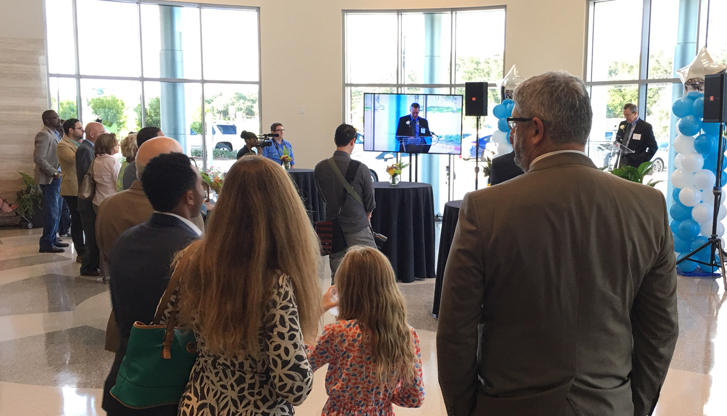 Welcoming remarks at the grand opening of the Kelsey-Seybold multispecialty Healthcare Center in Sienna Plantation. - Page