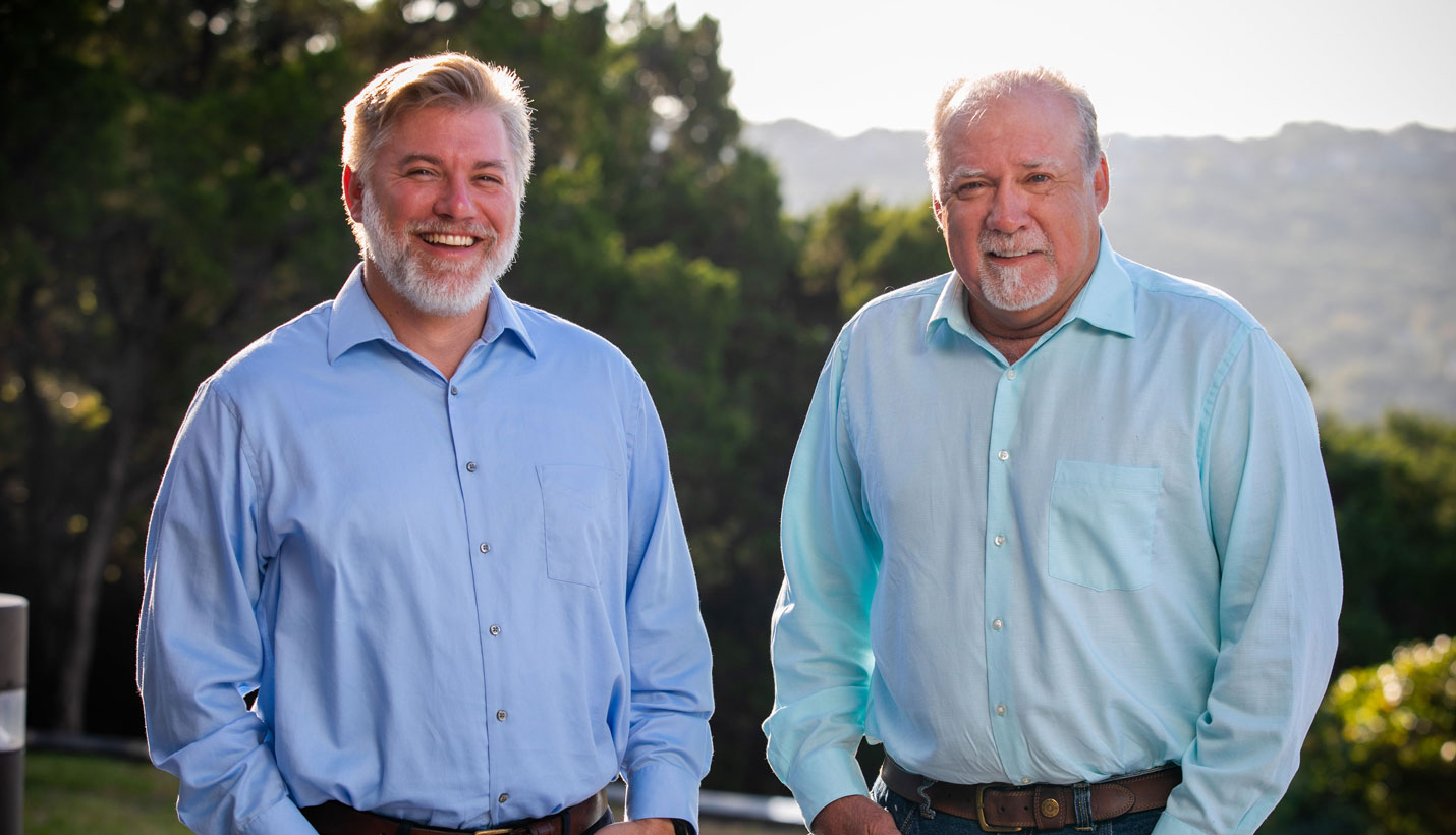 Ben Stovall (left) and Paul Dierickx (right) -
