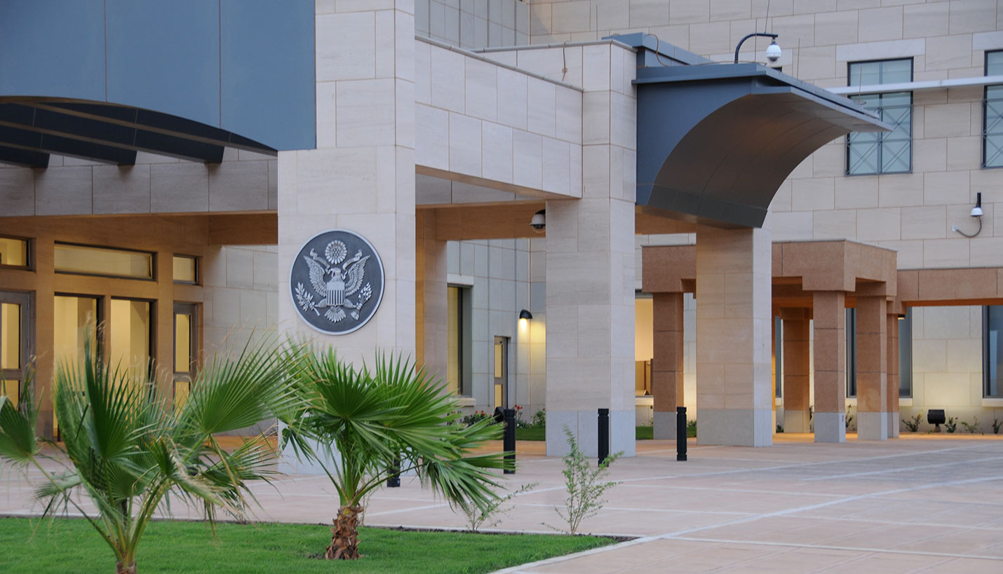 The award-winning US Embassy Compound in Kharthoum, Sudan. -